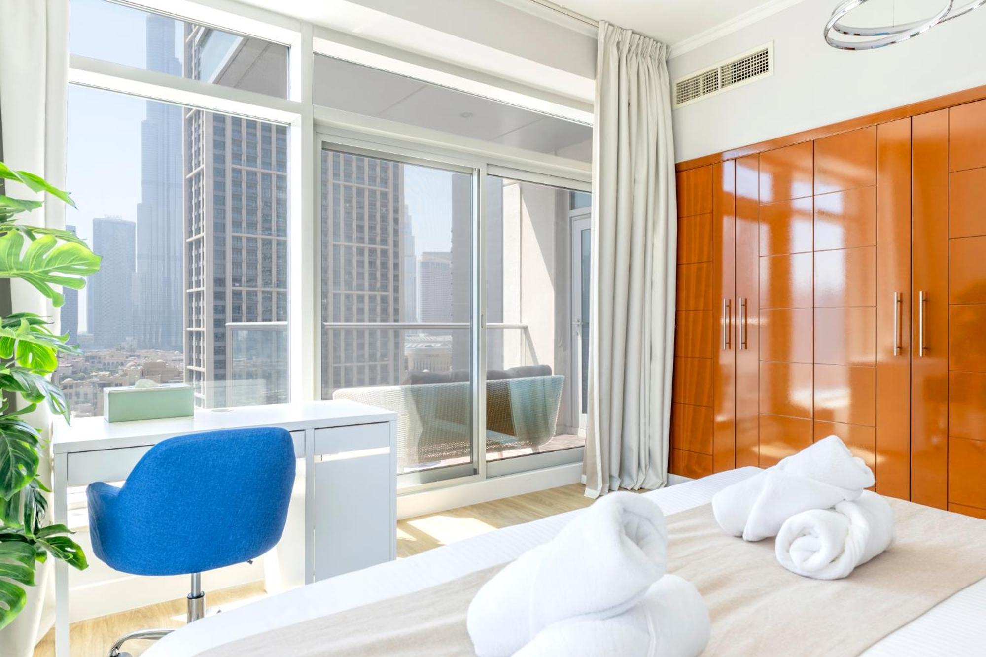 Appartement Luxury Downtown 2br - 5 Min To Fountain - Full Burj Khalifa View