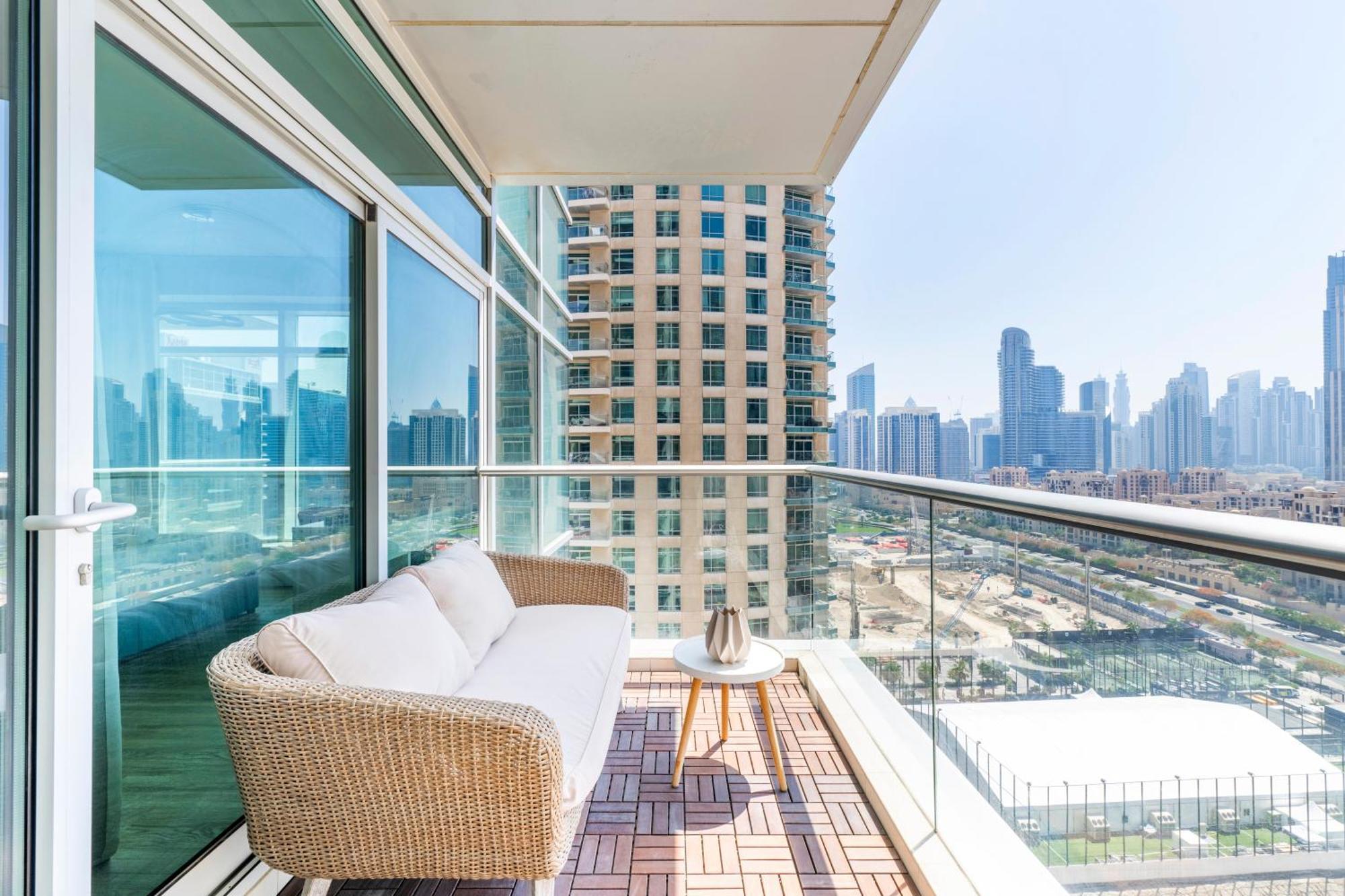 Luxury Downtown 2br - 5 Min To Fountain - Full Burj Khalifa View Appartement *